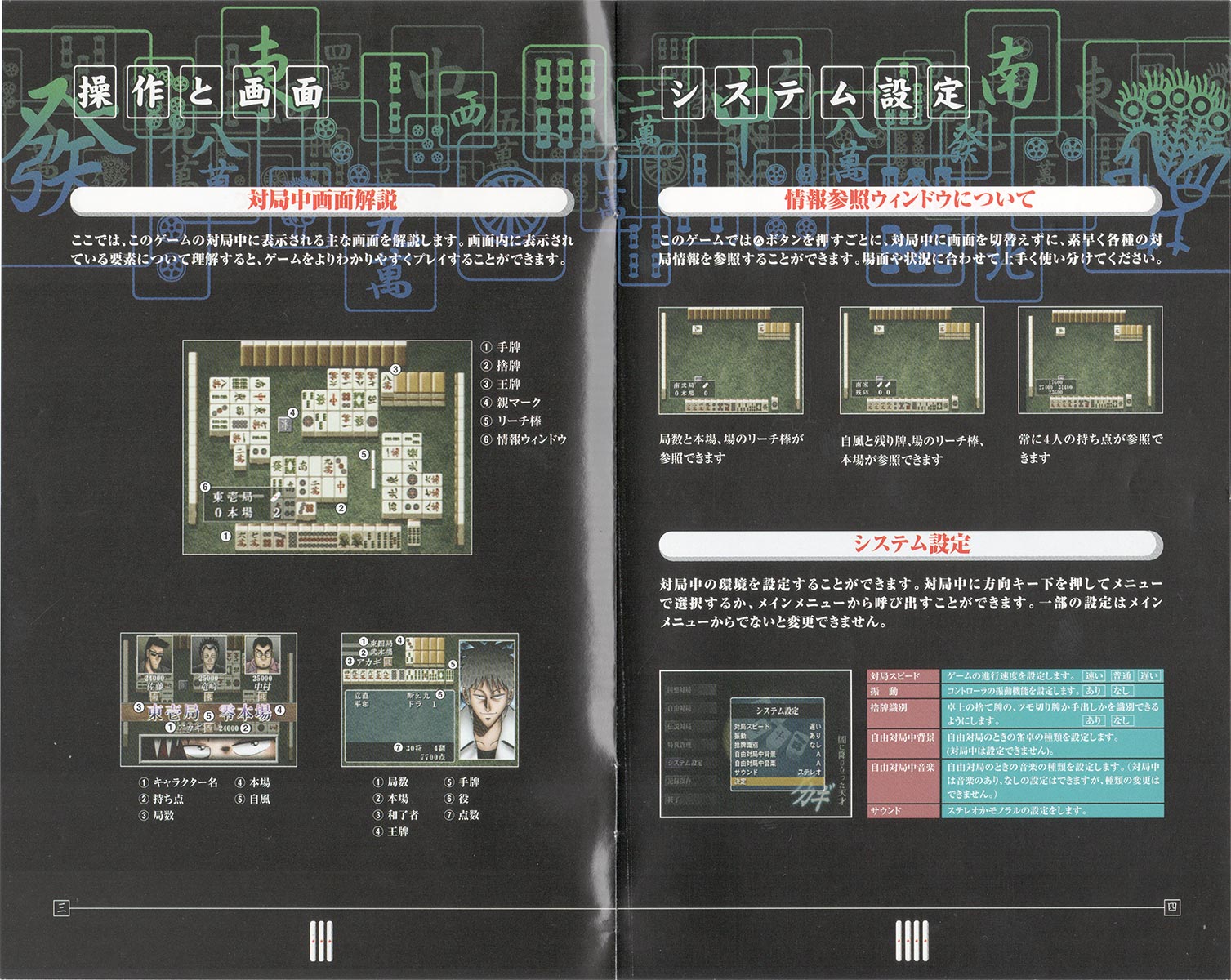 Akagi PS2 manual 3-4