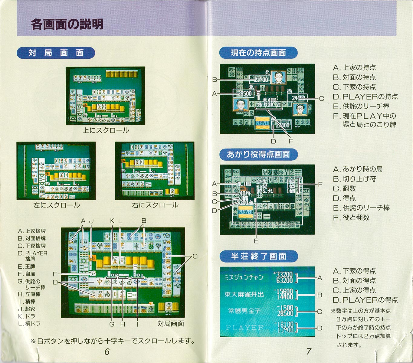 Pro Mahjong Kiwame manual 6-7